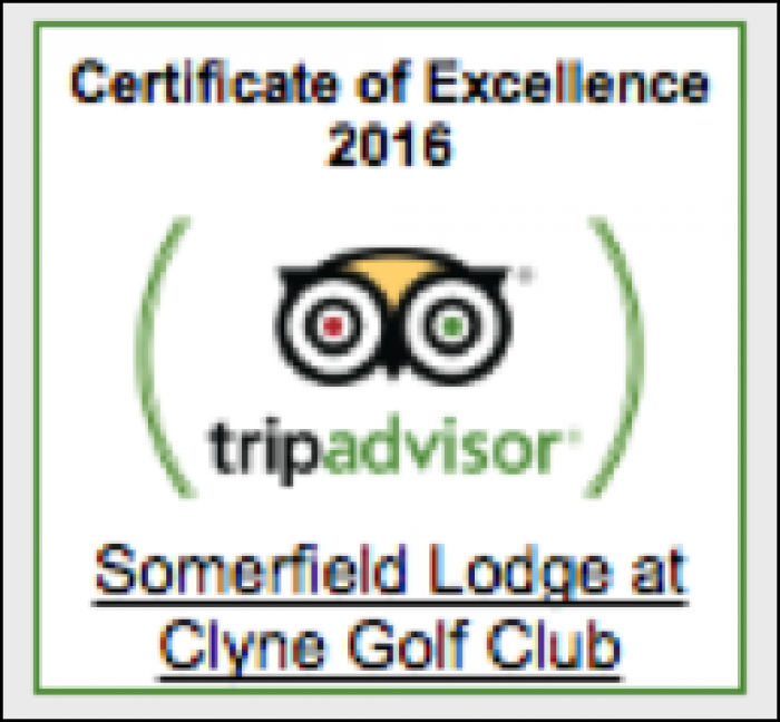 Image for trip advisor award for Somerfield Lodge
